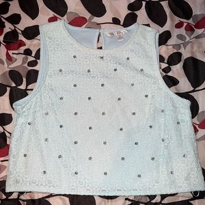 LC Lauren Conrad. Embellished Top. Size M